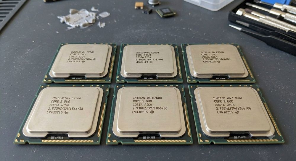 Лот процессоров Intel Core 2 Duo 2.93ггц LGA 775