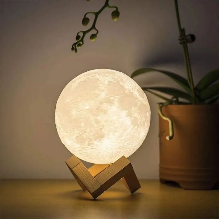 3 D Moon Lamp. Оригинал совга эсдалик учун. Доставка бепул шахар ичида