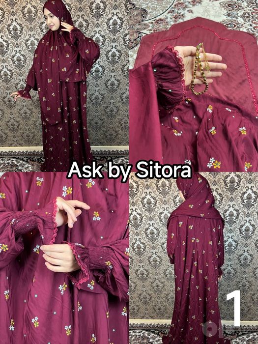 Namaznik, 100% qo'l mehnati, sifati premium material