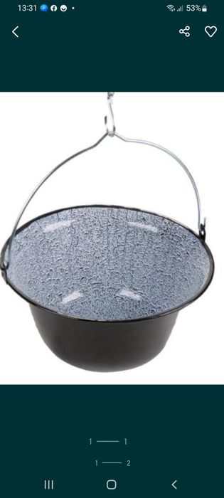 Ceaun fontă 22 L litr + sobă  cu burlane Promo 599 lei