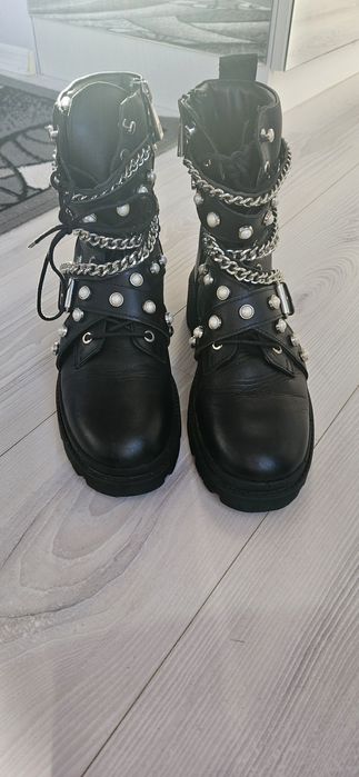Боти Зара с вериги