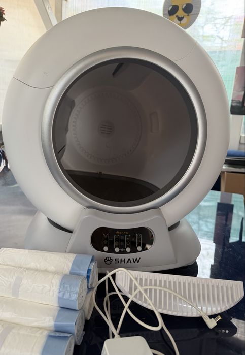 Litiera automata smart Shaw V2, folosita o perioada foarte scurta
