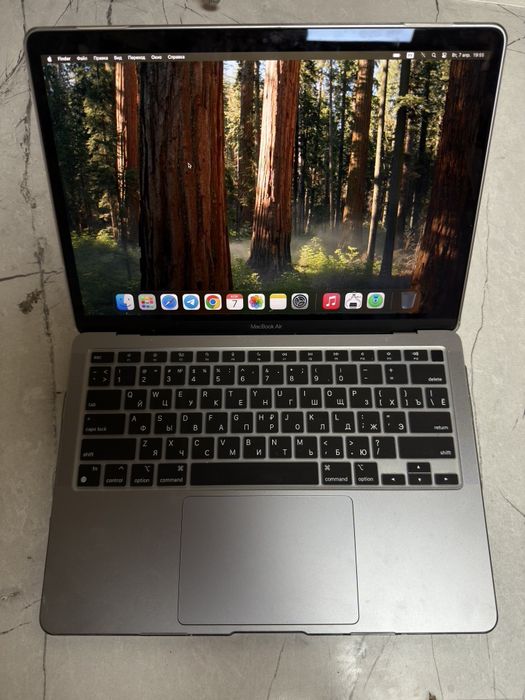 MacBook air m1 100% 15цп