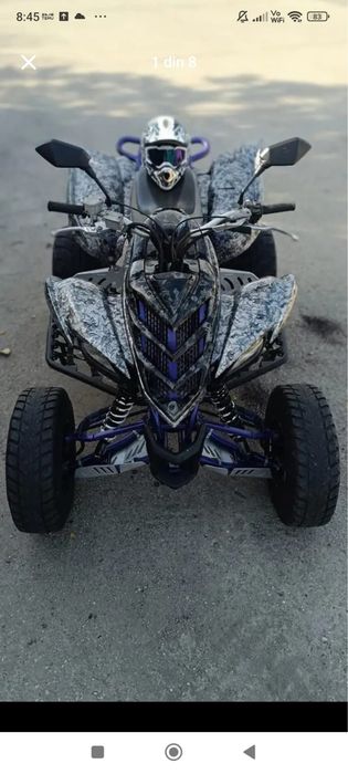 Yamaha raptor 700 R inmatriculat cu nr AUTO