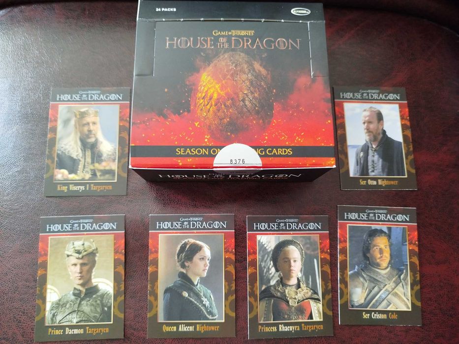 Домът на дракона / House of the Dragon колекционерски карти комплект