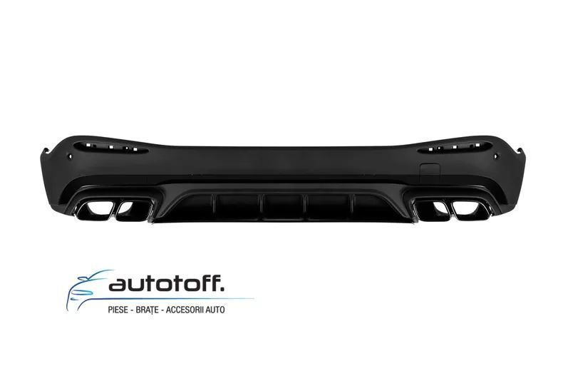 Difuzor bara spate compatibil Mercedes GLC X254 SUV (2023+) 63AMG Black