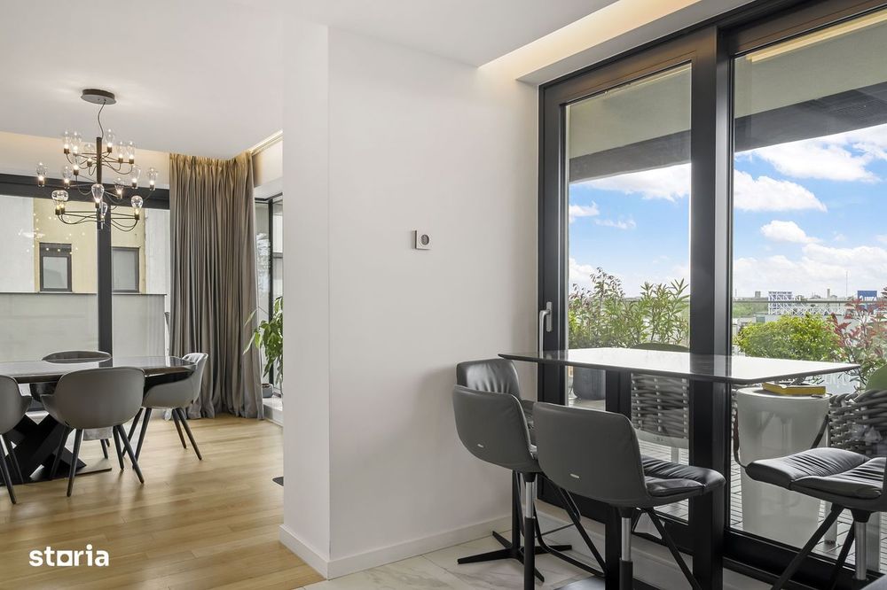 Penthouse Duplex | One Herastrau Plaza | Terase spectaculoase
