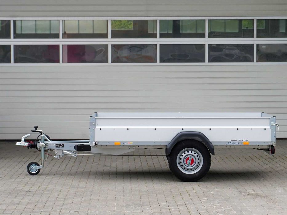 REMORCA AUTO 750 Kg- 1300 kg/200(250)*110(128)*34cm, CU SISTEM FRANARE