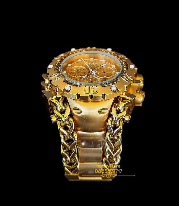 INVICTA Gladiator Gold 60 mm, Инвикта нов ръчен часовник