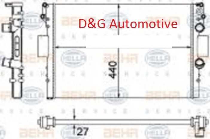 Radiator Racire pentru Iveco Daily si Fiat Ducato