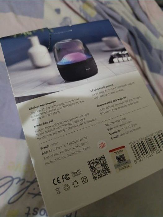 Портативная беспроводная колонка