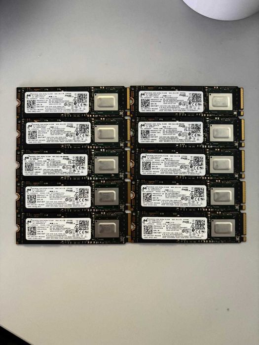SSD Micron 2300 M2 NVMe 512GB cu health cuprins intre 93%-97%