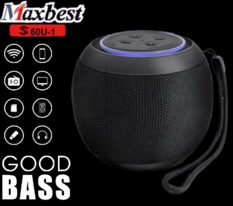 Преносима Bluetooth колона Maxbest A Pro2, TF, FM.BT, 10W, с USB зареж