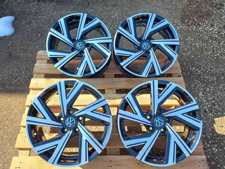 17"Vw 5х112 Golf Gti Gtd Passat Touran Caddy 7.5ж ет40 Чисто Нови