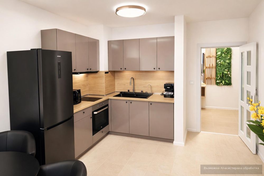 ЧИСТО НОВ! Едностаен апартамент под наем в кв. Христо Смирненски