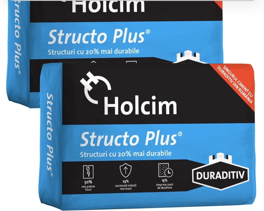 Ciment la sac si la palet