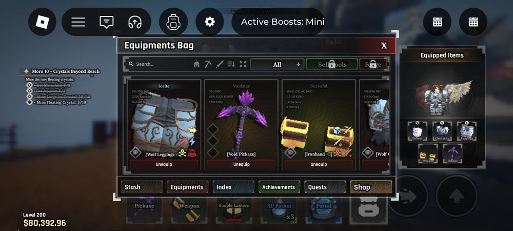 акаунт роблокс THE FORG