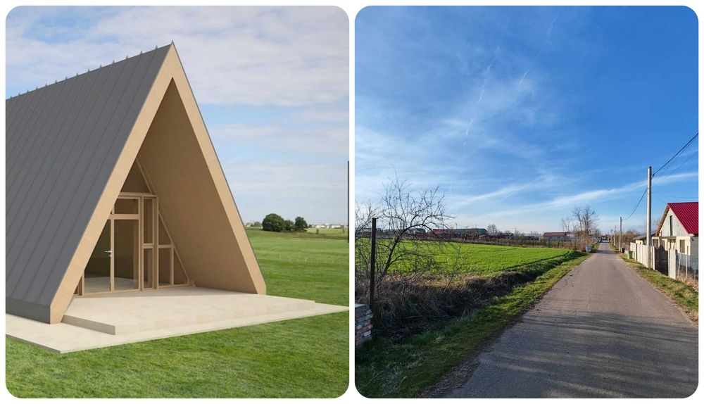 Comana intravilan, ultim lot (din 15), Delta, gaze, privat rate/credit