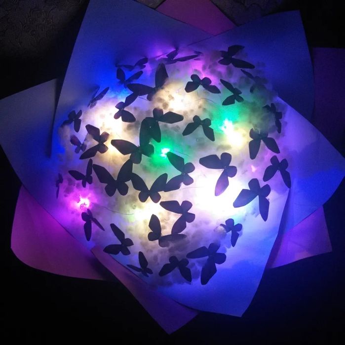 Букет из бабочек недорого