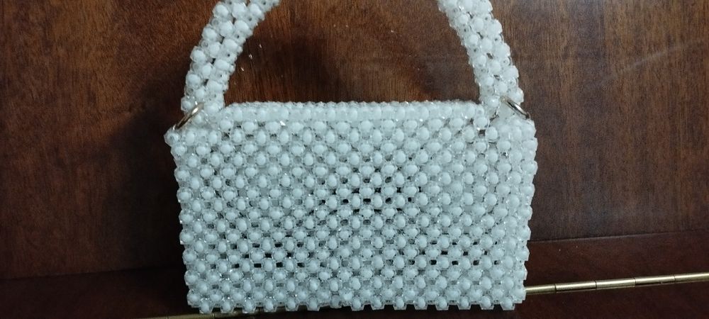 акция сумка из бусин