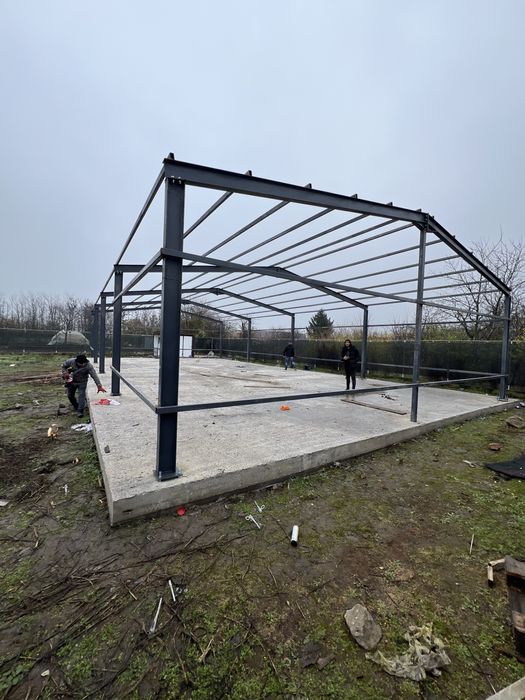 Vând structură metalică 10/20/3 confecționate din ipe 180
