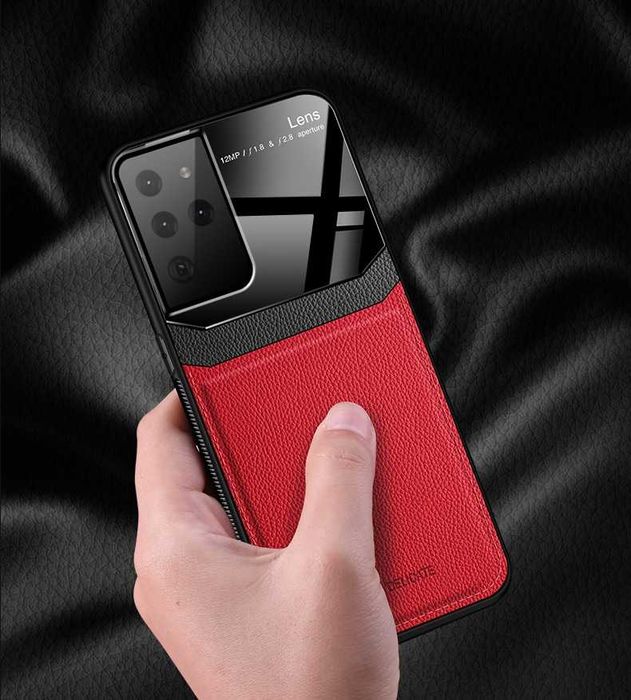 Разпродажба! Кейс от Естествена Кожа за Samsung Oneplus Xiaomi