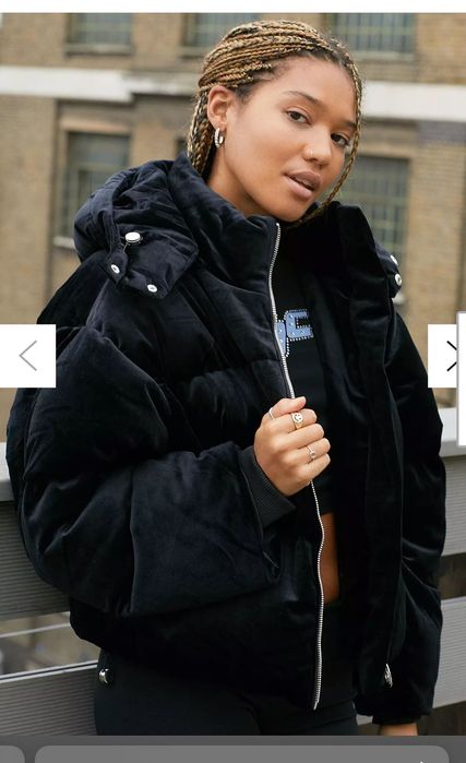 Дамско яке / бомбър : JUICY COUTURE Rosalia Hooded Puffer Jacket S