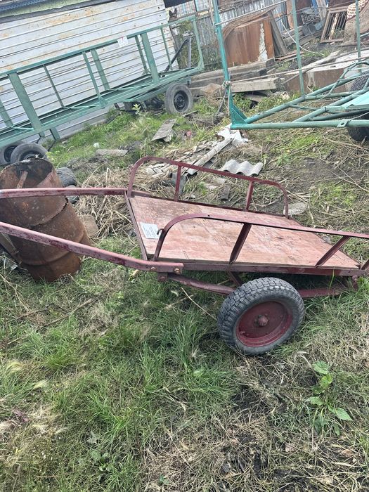 Прицеп к мотоциклу мотоблоку