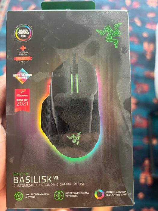 Razer Basilisk V3 Gaming Mouse – Nou Sigilat – 26K DPI