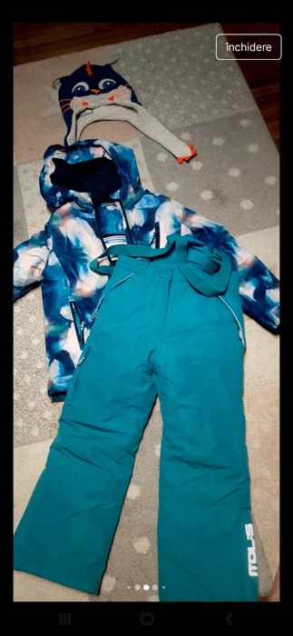 Costum ski cocodrilo fete 8 ani merge mult peste 8+