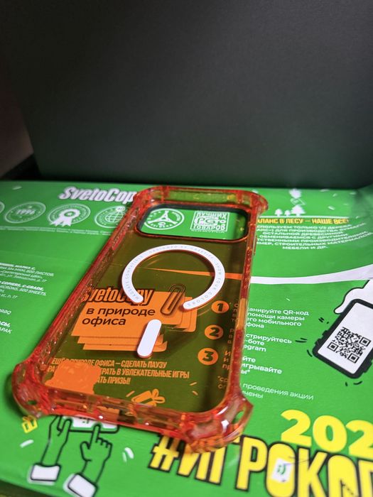 Casetify Bounce orange Iphone 17 pro max