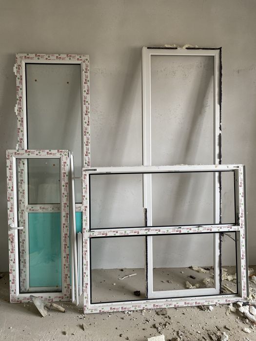 Продам балкон пластиковый, окно