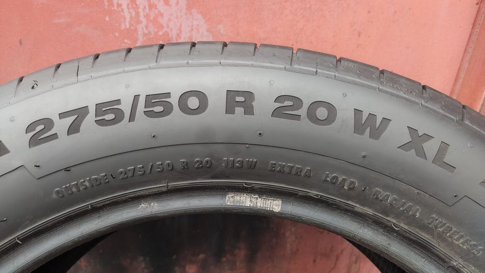 1брой лятна гума 275/50/20 Continental 
dot23
