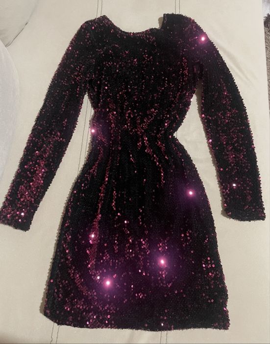 Пайетена рокля s размер 20лв