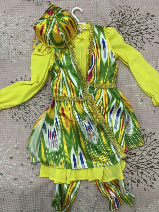 Узбекский костюм для девочки 6,7 лет