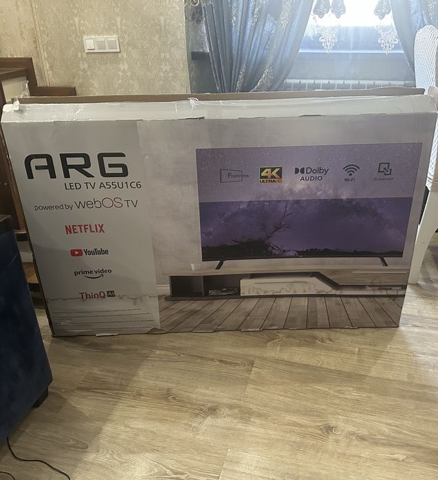 Телевизор ARG LED TV A55U1C6 140 см