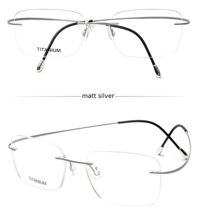 Tитаниеви рамки за очила. Цвят по избор/ (Silhouette - съвместими)