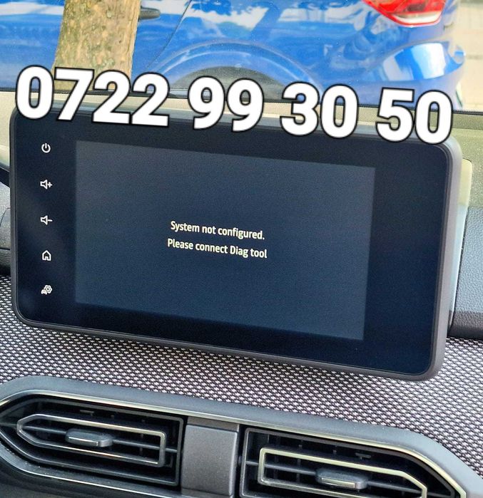 System Not Configured Dacia Connect Diag Tool Media nav Media