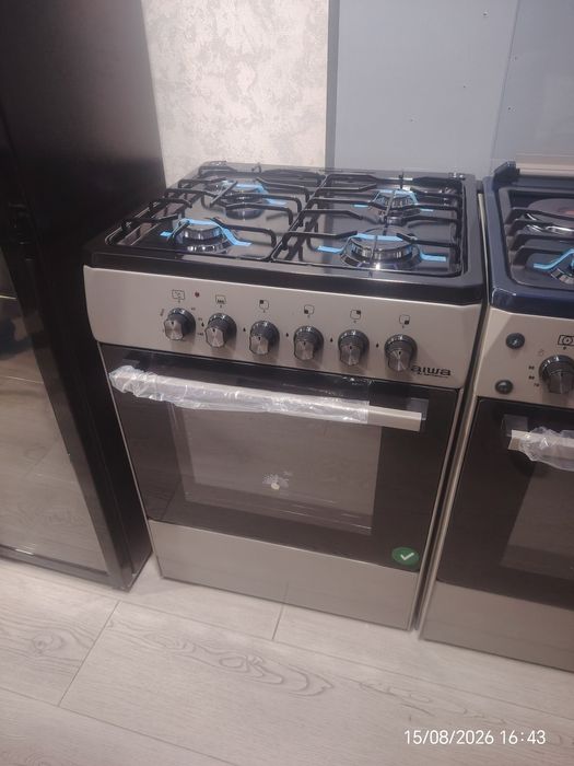 AIWA 60×60 sm gaz plitasi Optim va donaga mavjut