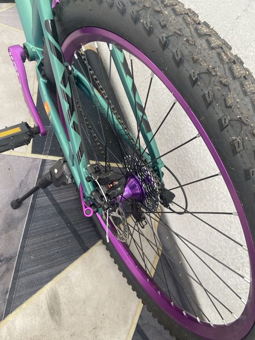 Новый горный велосипед.