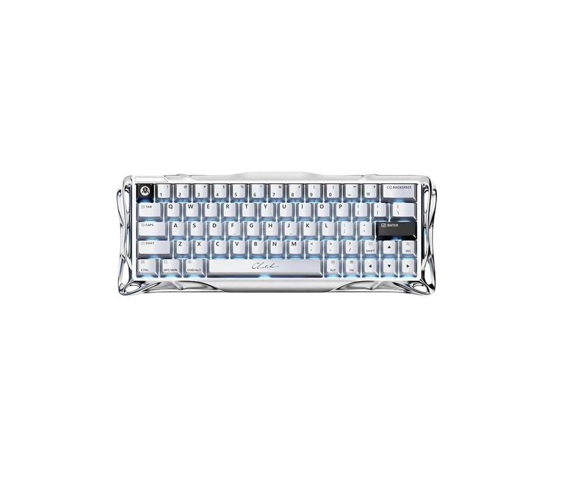 } Клавиатура магнитная GravaStar Mercury V60 Pro USB Chrome Silver