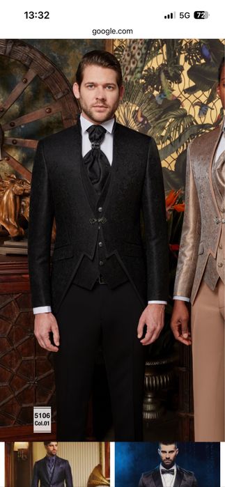 Продавам черен смокинг