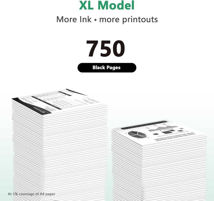 LIFOR PG-560 XL 560XL черни касети с мастило, за Canon (2 черни)