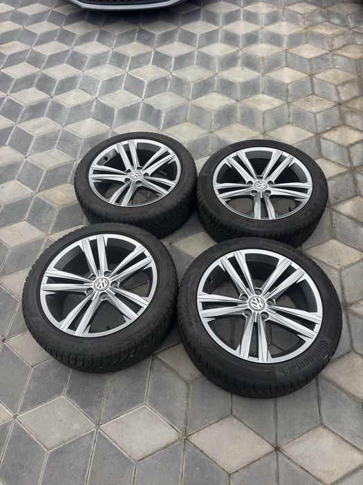 Jante Vw R-Line R18(5x112)”Arteon/Passat/Golf 5/6/7/8/Caddy/Eos/Cupra/Seat/Skoda/Audi~