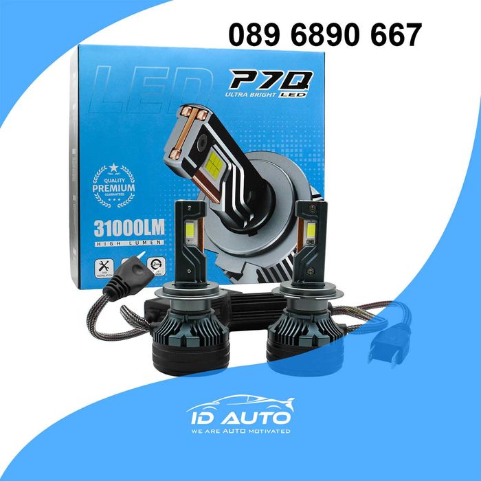 LED крушки 120W – 31 000lm, 6000K бяла светлина, Canbus (2бр.), лед