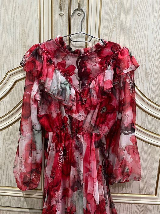 Платье шифоновое