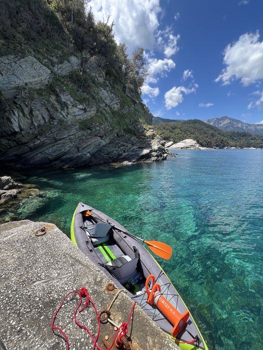 Caiac-canoe gonflabil cu 1 sau 2 locuri