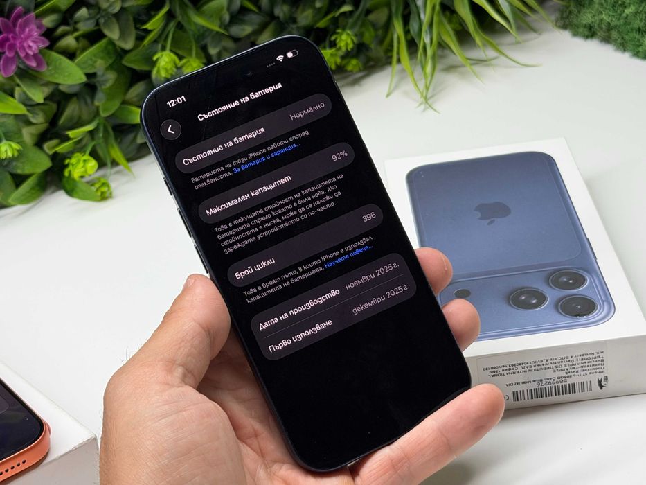 ! КаТо НоВ ! iPhone 17 Pro 256GB Blue Гаранция