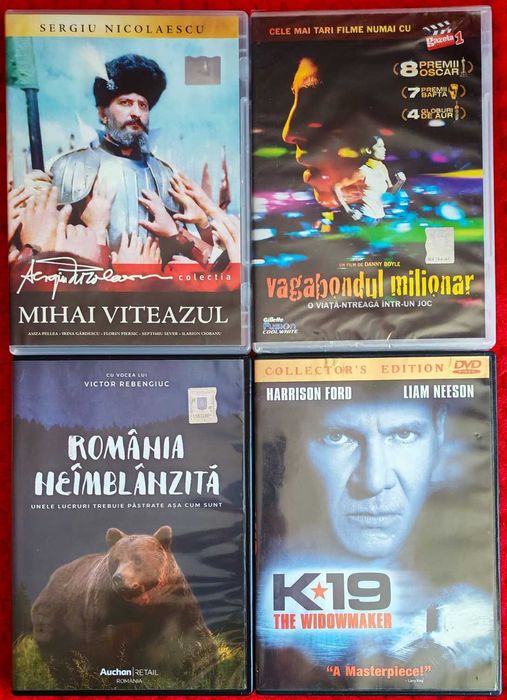 Colectie DVD Tom si Jerry, Stan si Bran, Capodoperele Teatrului Romanesc, sigilate