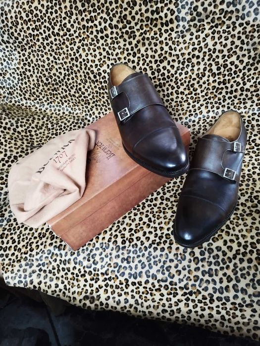 Испански ъжки обувки Berwick 1707,като нови.Номер 45